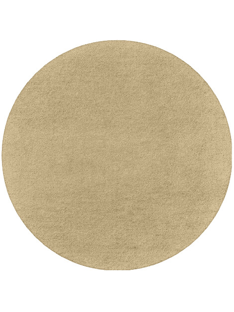 RA-DB10 Solid Colours Round Hand Tufted Pure Wool Custom Rug by Rug Artisan