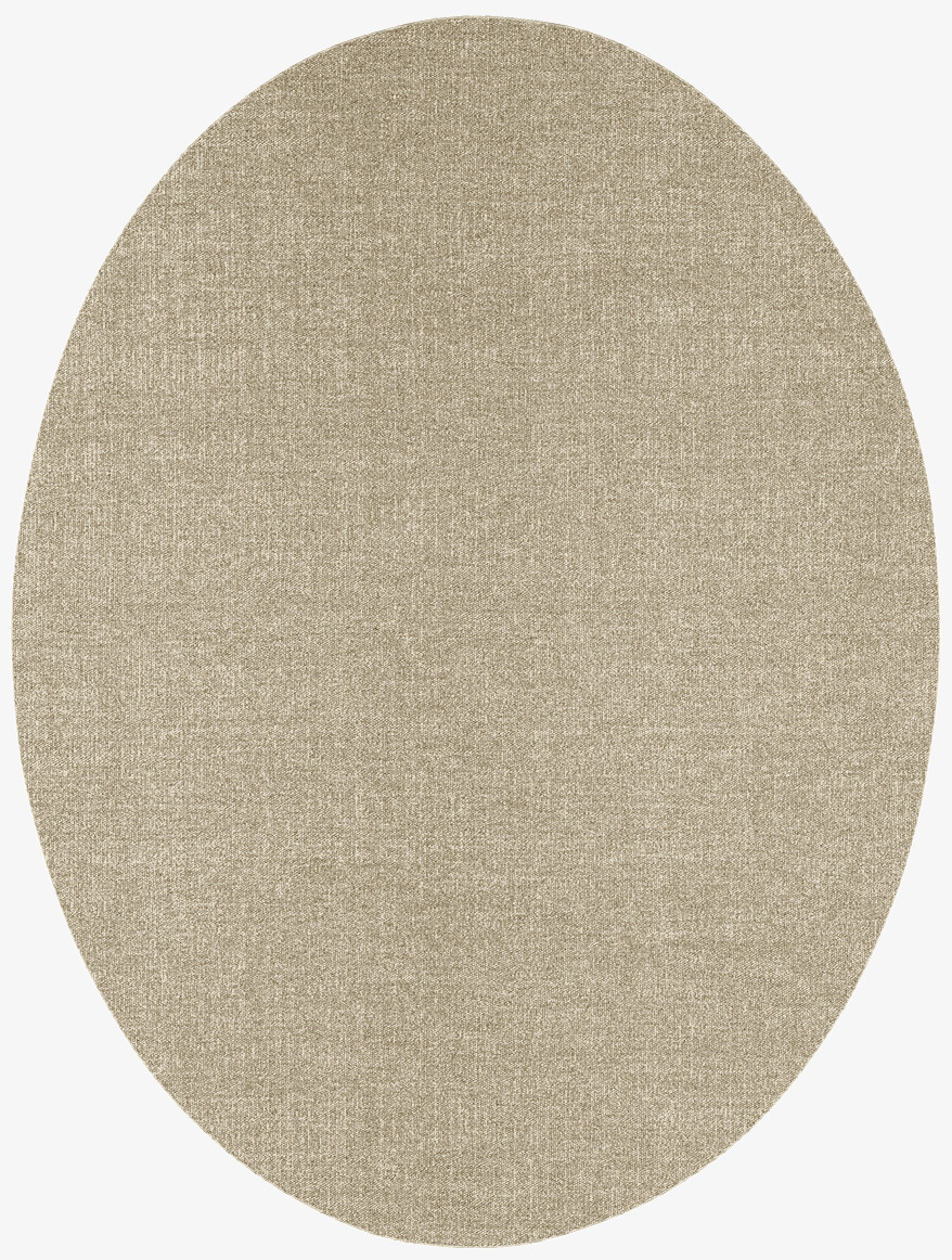 RA-DB10 Solid Colours Oval Outdoor Recycled Yarn Custom Rug by Rug Artisan