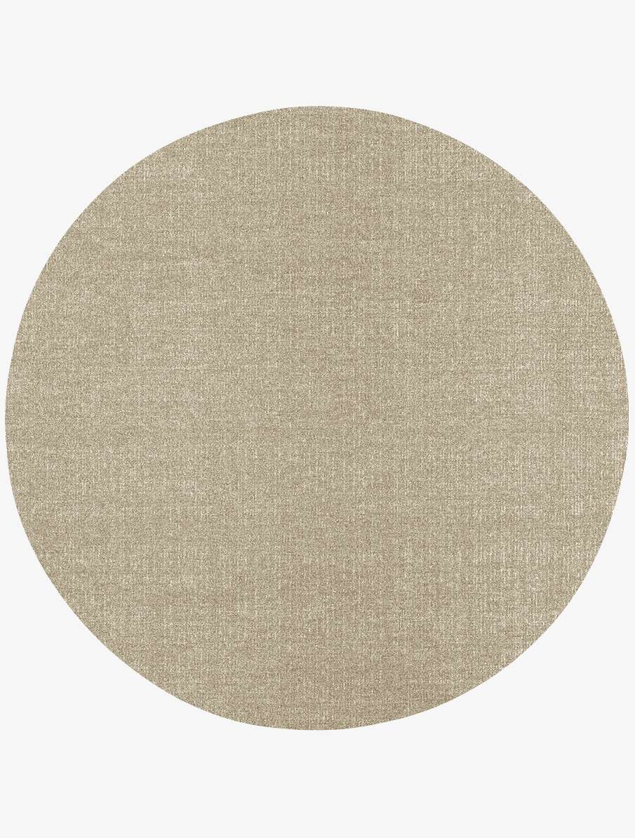 RA-DB10 Solid Colors Round Outdoor Recycled Yarn Custom Rug by Rug Artisan