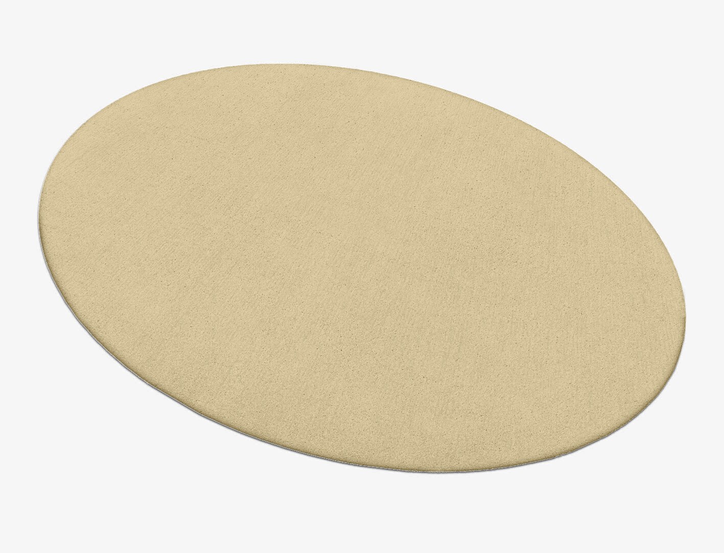 RA-DE12 Solid Colours Oval Hand Tufted Pure Wool Custom Rug by Rug Artisan