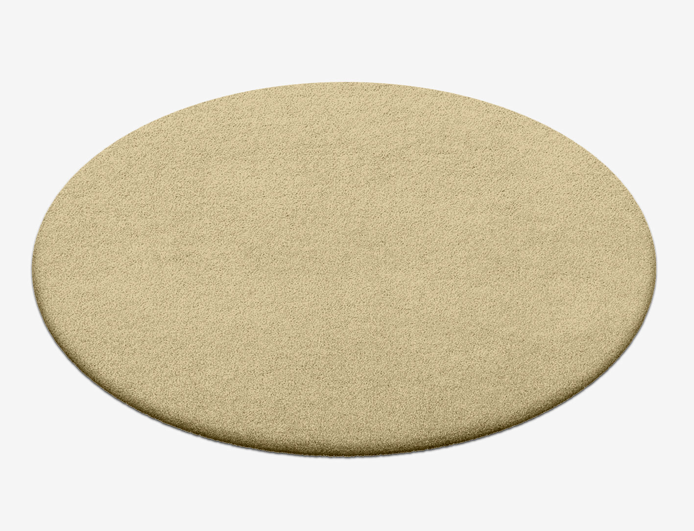 RA-DE12 Solid Colours Round Hand Tufted Pure Wool Custom Rug by Rug Artisan