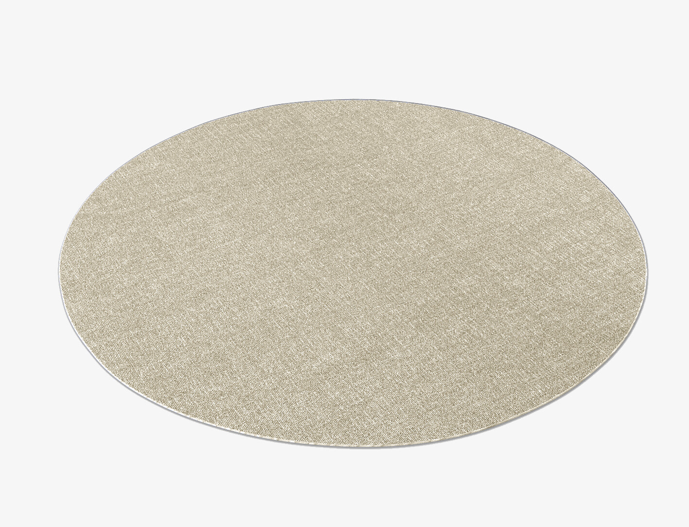 RA-DE12 Solid Colors Round Outdoor Recycled Yarn Custom Rug by Rug Artisan