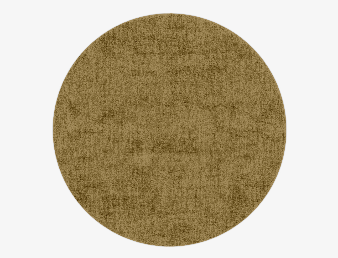 RA-DF07 Solid Colors Round Hand Knotted Bamboo Silk Custom Rug by Rug Artisan