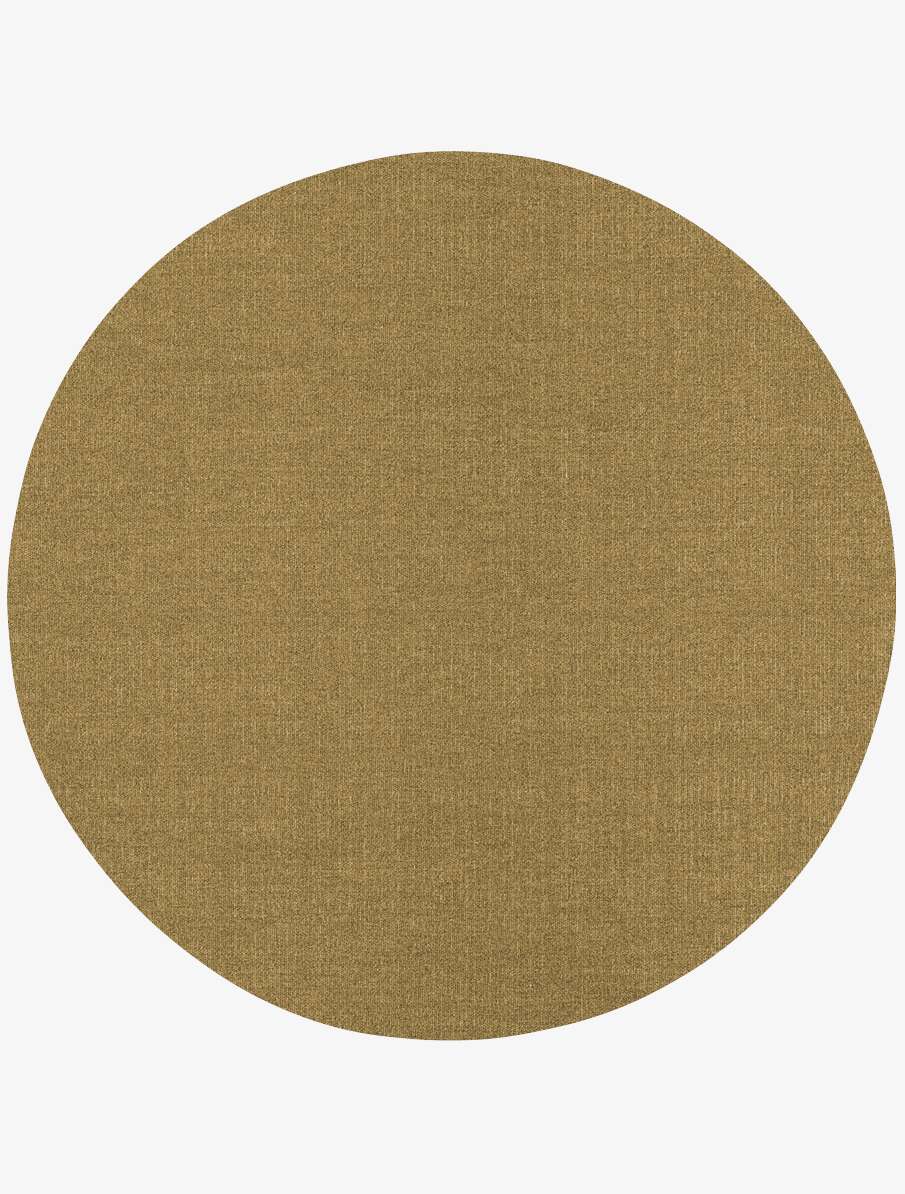 RA-DF07 Solid Colors Round Outdoor Recycled Yarn Custom Rug by Rug Artisan