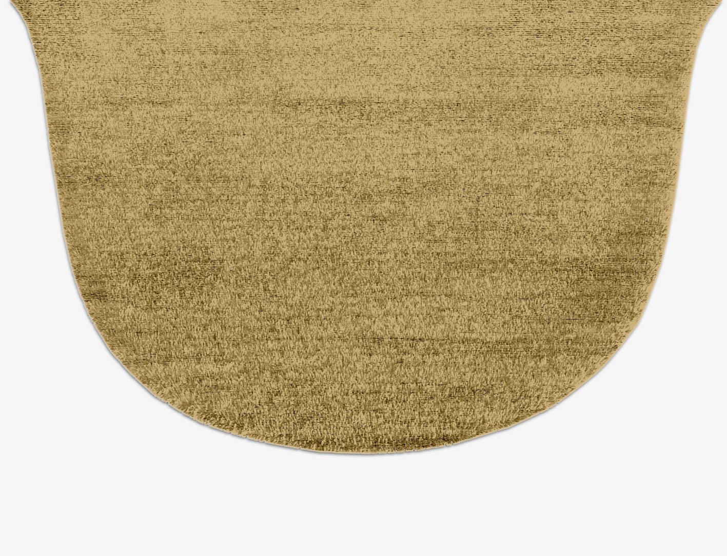 RA-DF09 Solid Colors Drop Hand Knotted Bamboo Silk Custom Rug by Rug Artisan
