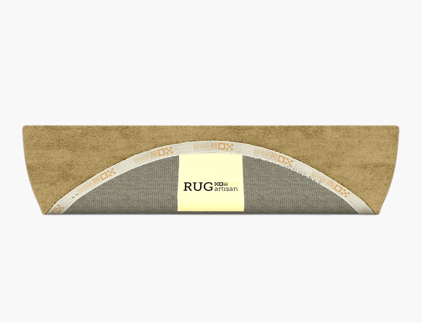RA-DF09 Solid Colors Halfmoon Hand Tufted Bamboo Silk Custom Rug by Rug Artisan