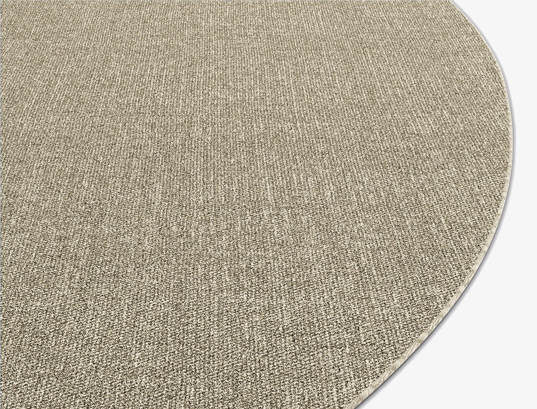 RA-DF12 Solid Colours Oval Outdoor Recycled Yarn Custom Rug by Rug Artisan