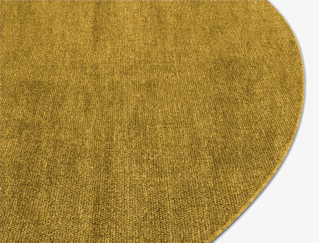 RA-DI04 Solid Colours Oval Flatweave Bamboo Silk Custom Rug by Rug Artisan