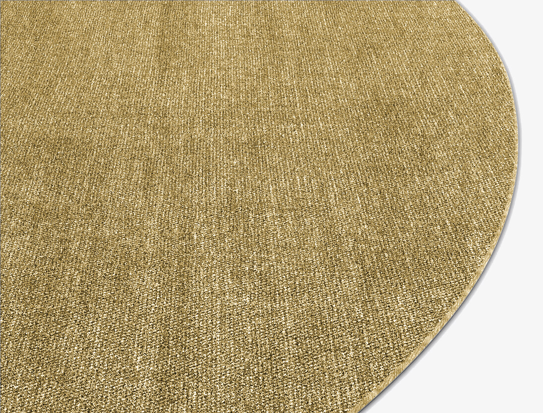 RA-DI04 Solid Colours Round Flatweave Bamboo Silk Custom Rug by Rug Artisan