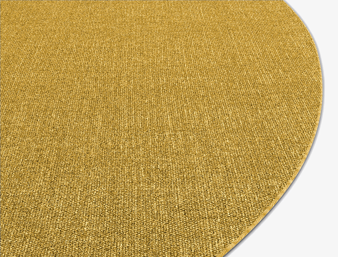 RA-DI04 Solid Colours Round Outdoor Recycled Yarn Custom Rug by Rug Artisan