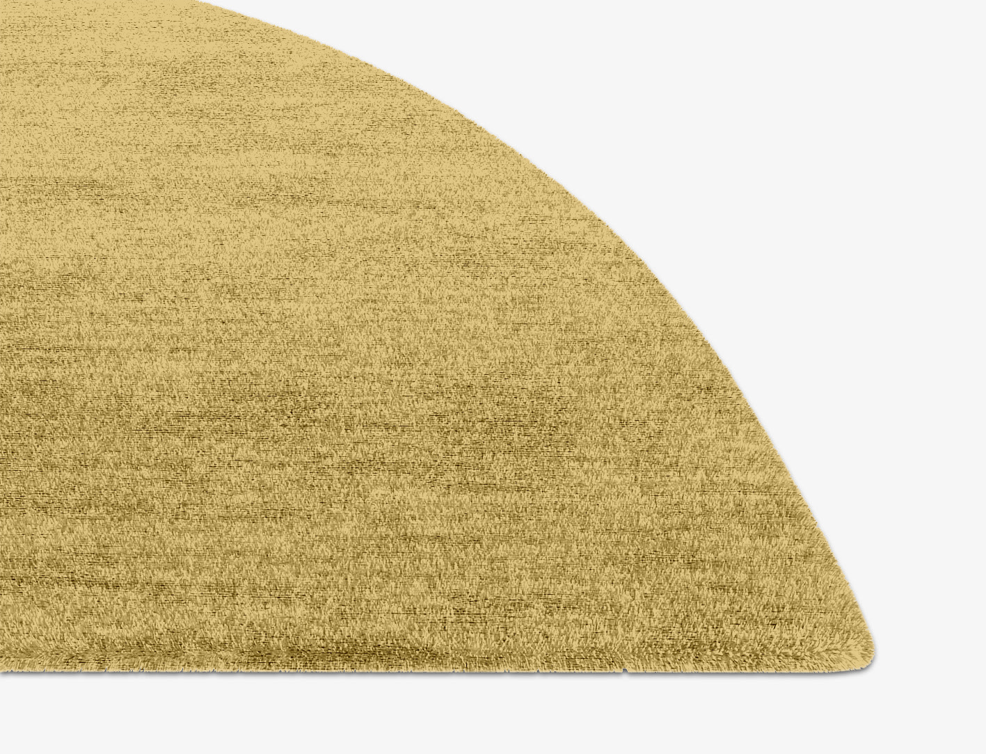 RA-DI11 Solid Colors Halfmoon Hand Knotted Bamboo Silk Custom Rug by Rug Artisan