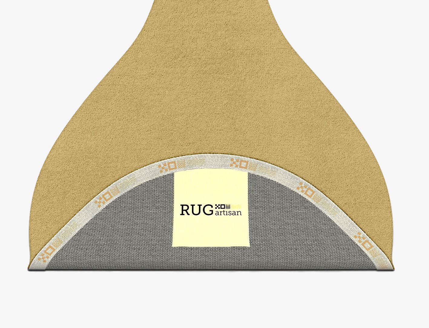 RA-DI11 Solid Colors Drop Hand Tufted Pure Wool Custom Rug by Rug Artisan
