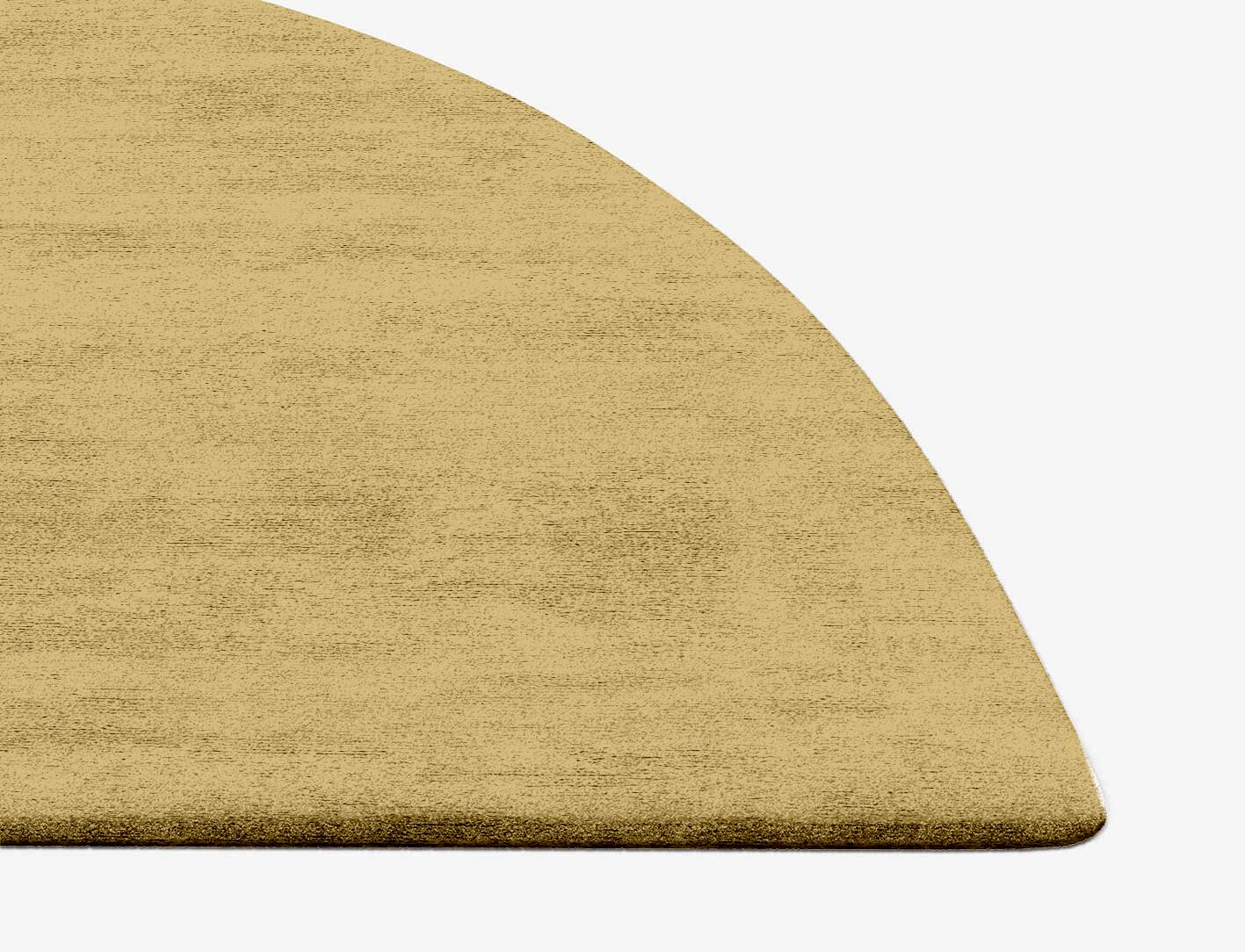 RA-DI11 Solid Colors Halfmoon Hand Tufted Bamboo Silk Custom Rug by Rug Artisan