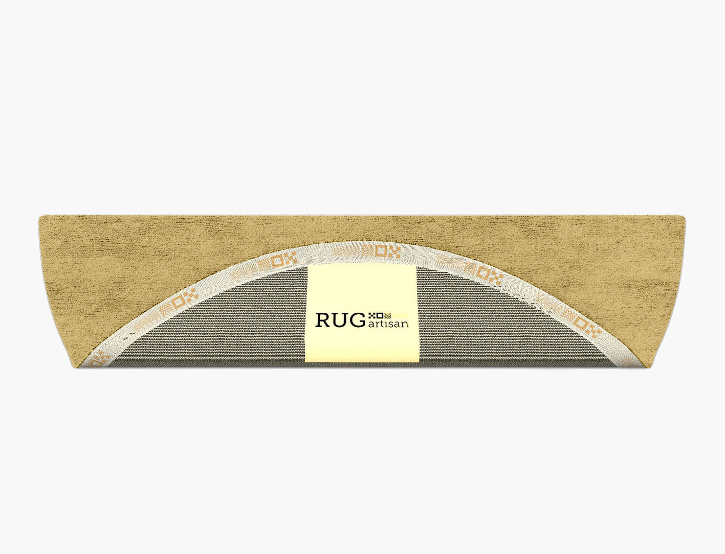 RA-DI11 Solid Colors Halfmoon Hand Tufted Bamboo Silk Custom Rug by Rug Artisan