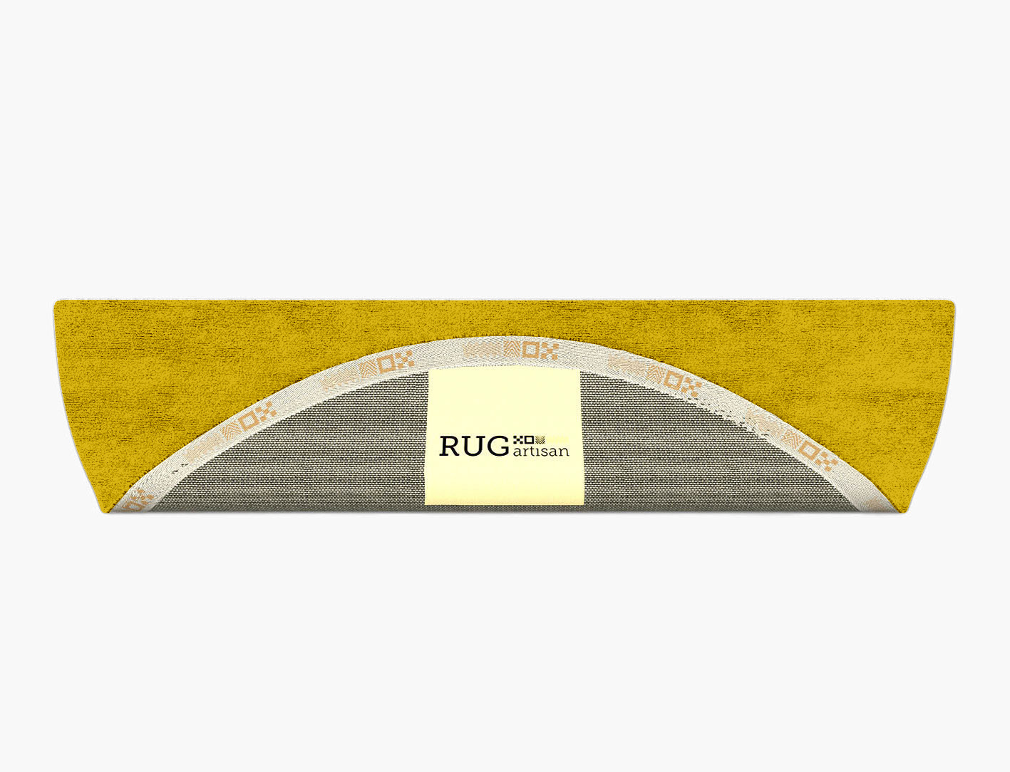 RA-DJ06 Solid Colors Halfmoon Hand Tufted Bamboo Silk Custom Rug by Rug Artisan