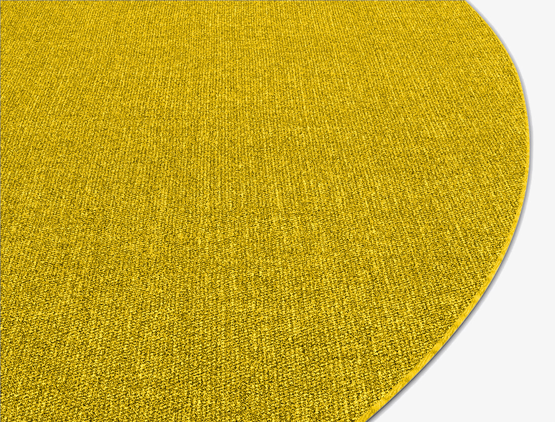 RA-DJ06 Solid Colours Round Outdoor Recycled Yarn Custom Rug by Rug Artisan