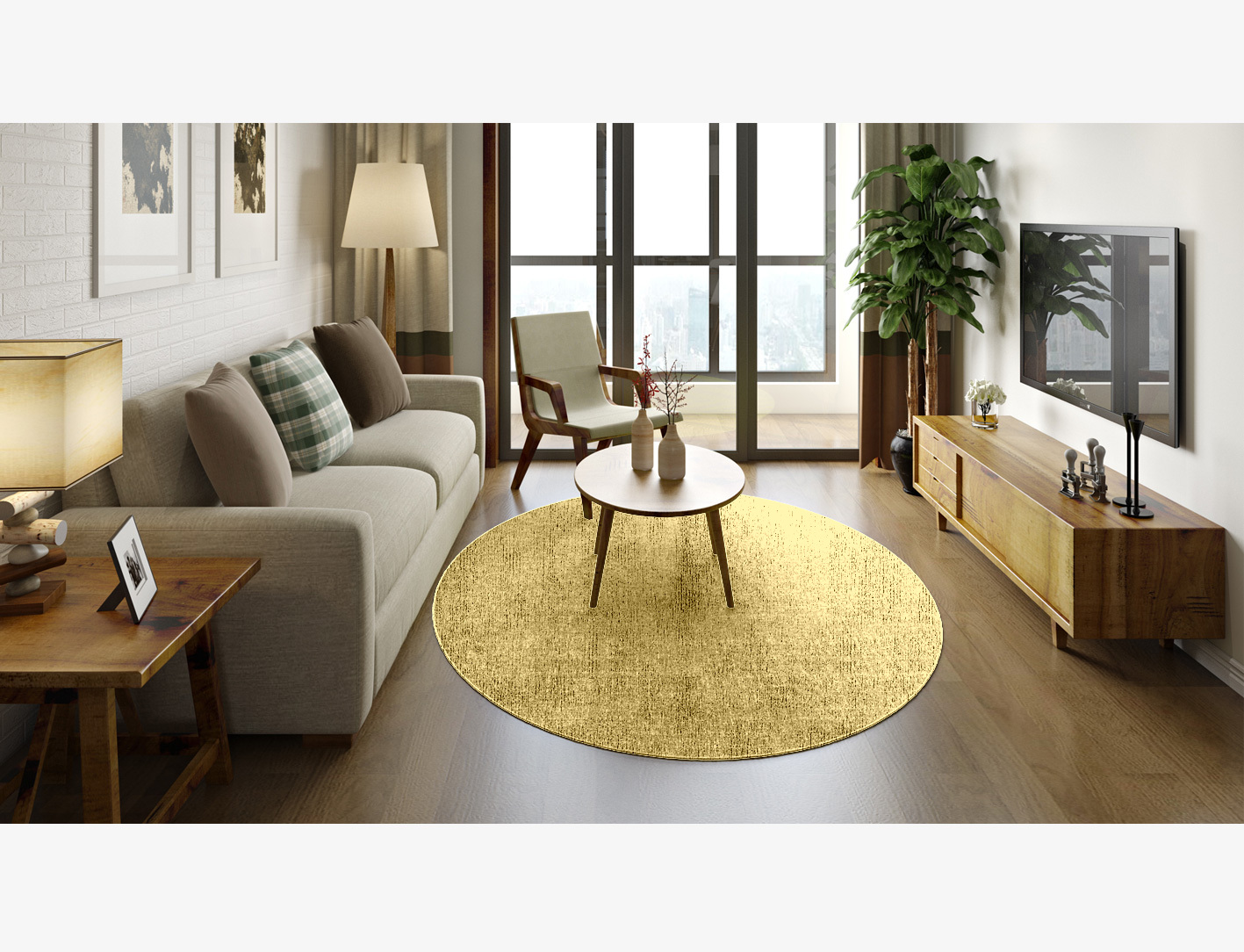 RA-DJ12 Solid Colors Oval Flatweave Bamboo Silk Custom Rug by Rug Artisan