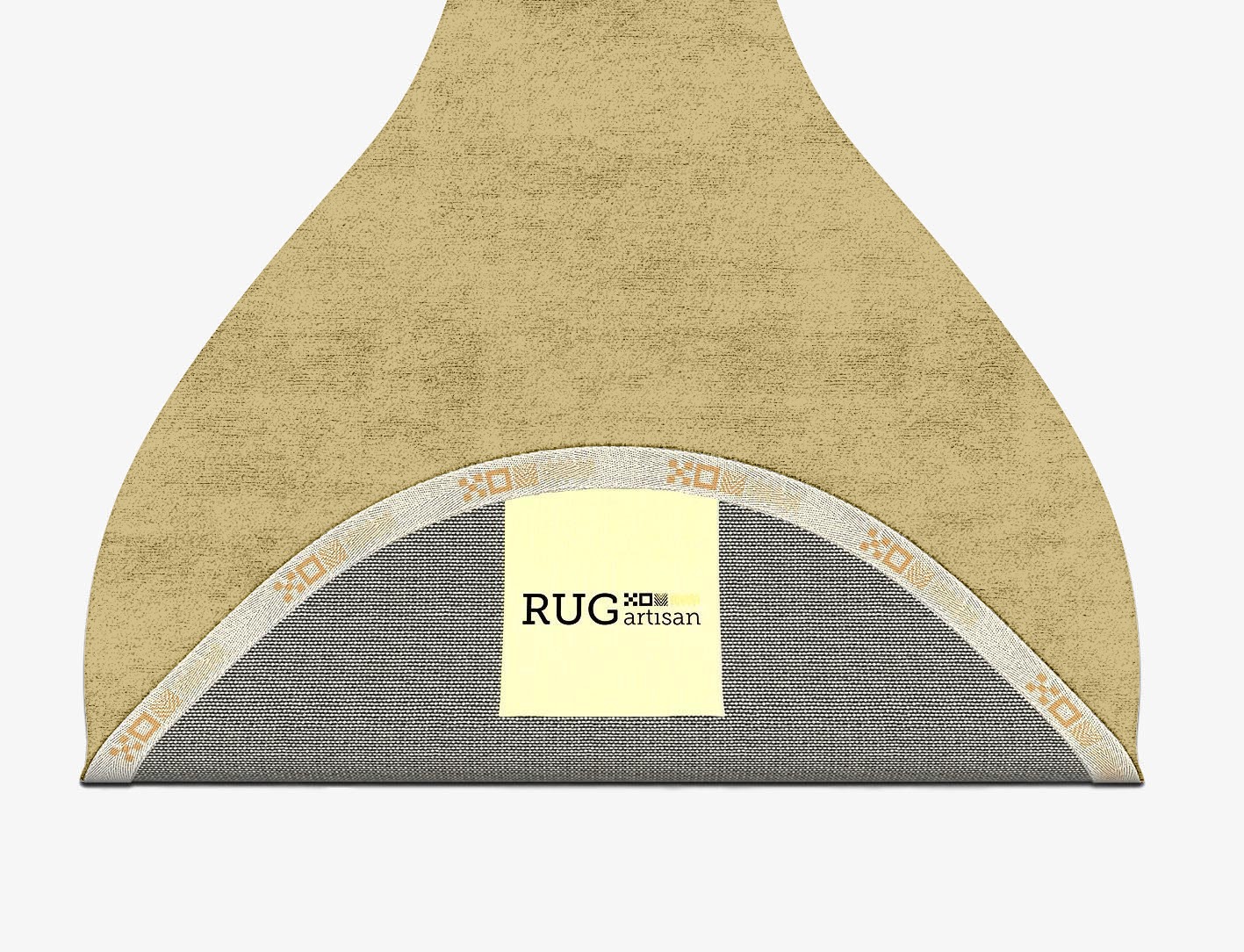 RA-DJ12 Solid Colors Drop Hand Tufted Bamboo Silk Custom Rug by Rug Artisan
