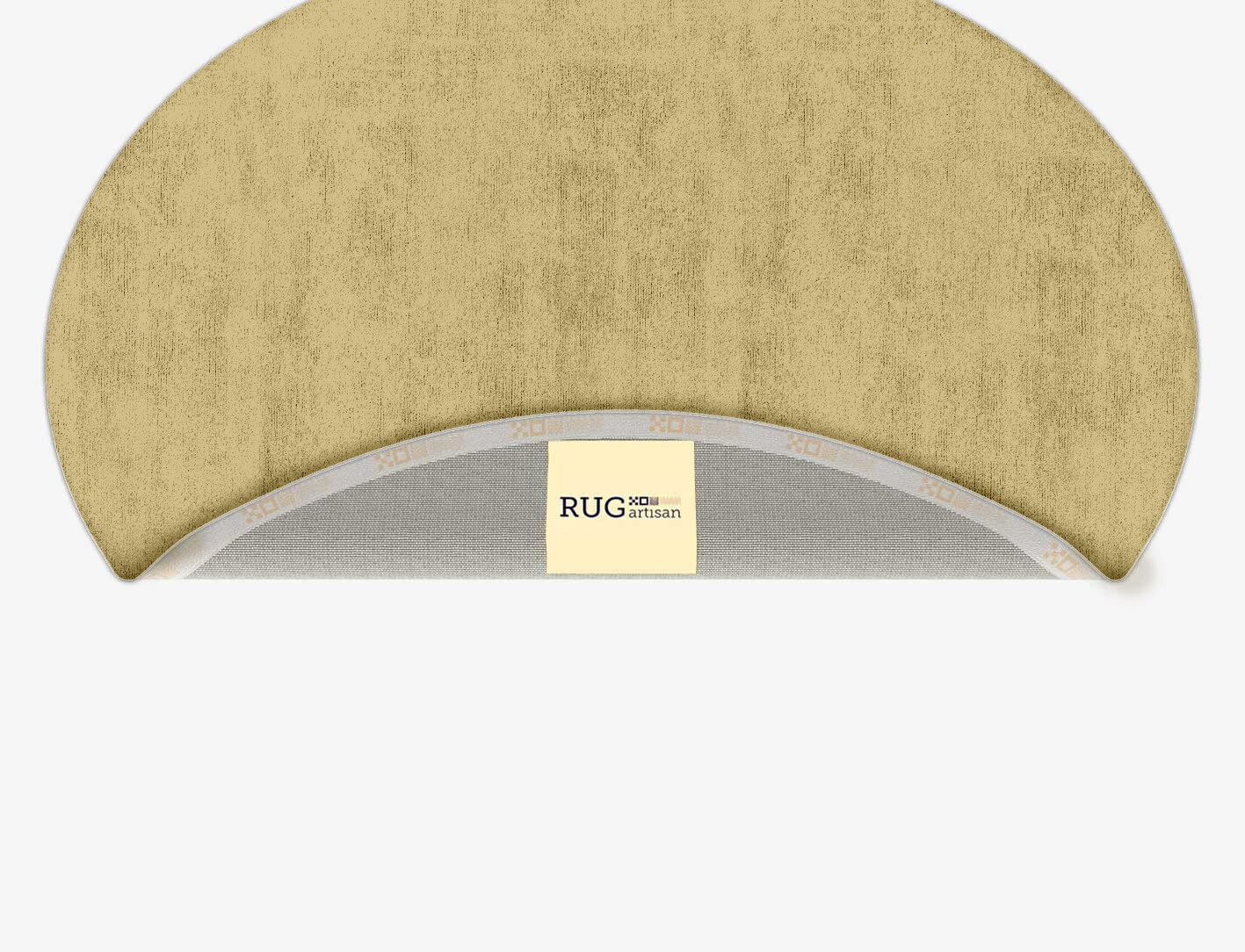 RA-DJ12 Solid Colors Oval Hand Tufted Bamboo Silk Custom Rug by Rug Artisan