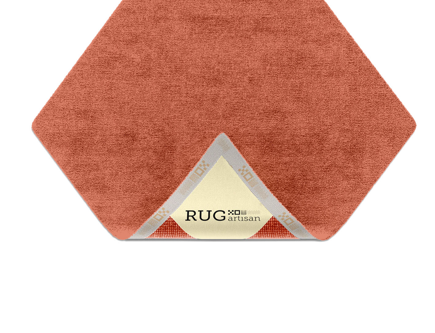 RA-DK06 Solid Colours Diamond Hand Knotted Bamboo Silk Custom Rug by Rug Artisan