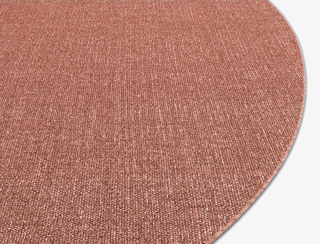 RA-DK06 Solid Colors Round Outdoor Recycled Yarn Custom Rug by Rug Artisan