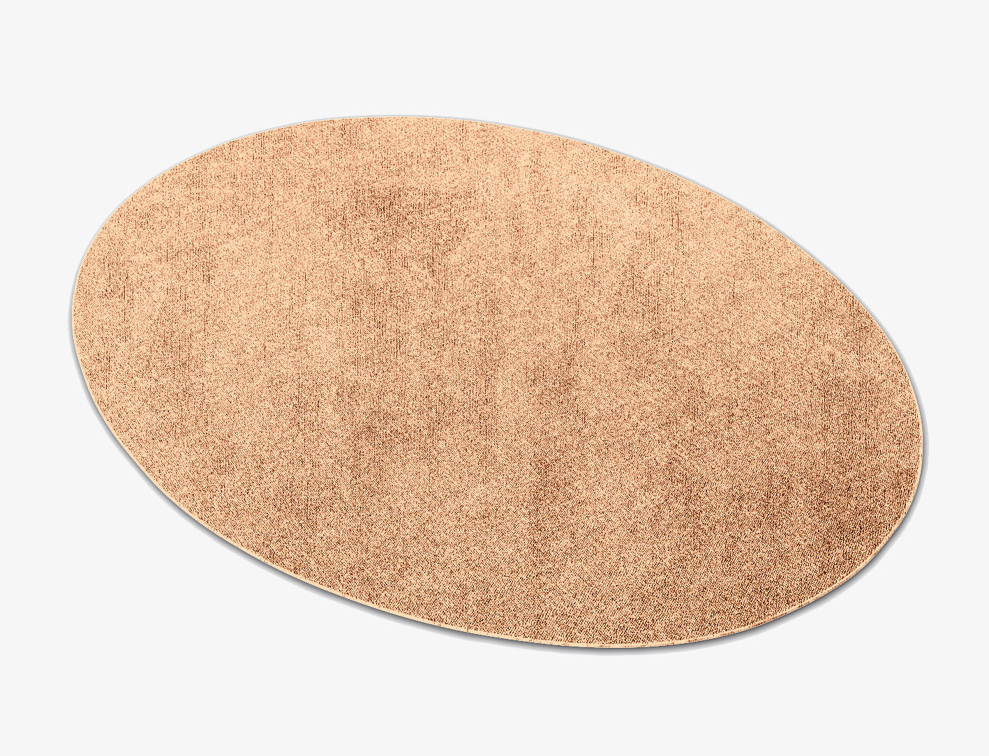 RA-DK09 Solid Colors Oval Flatweave Bamboo Silk Custom Rug by Rug Artisan