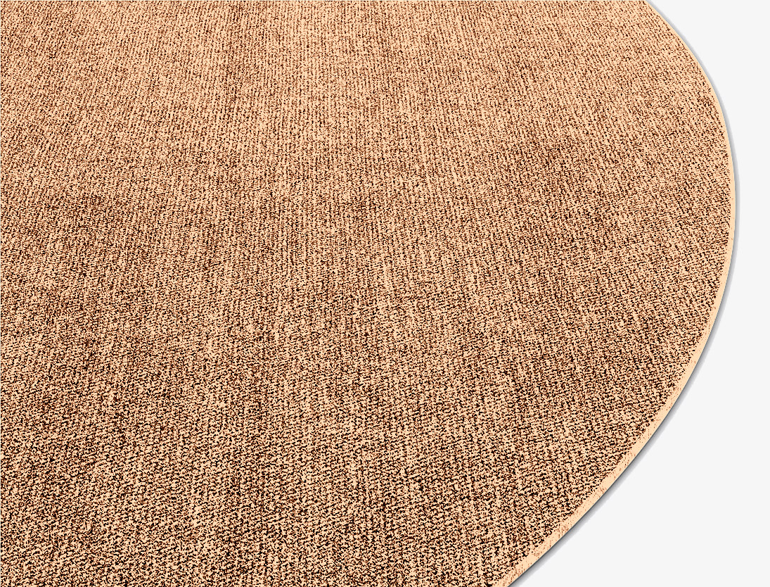 RA-DK09 Solid Colors Oval Flatweave Bamboo Silk Custom Rug by Rug Artisan
