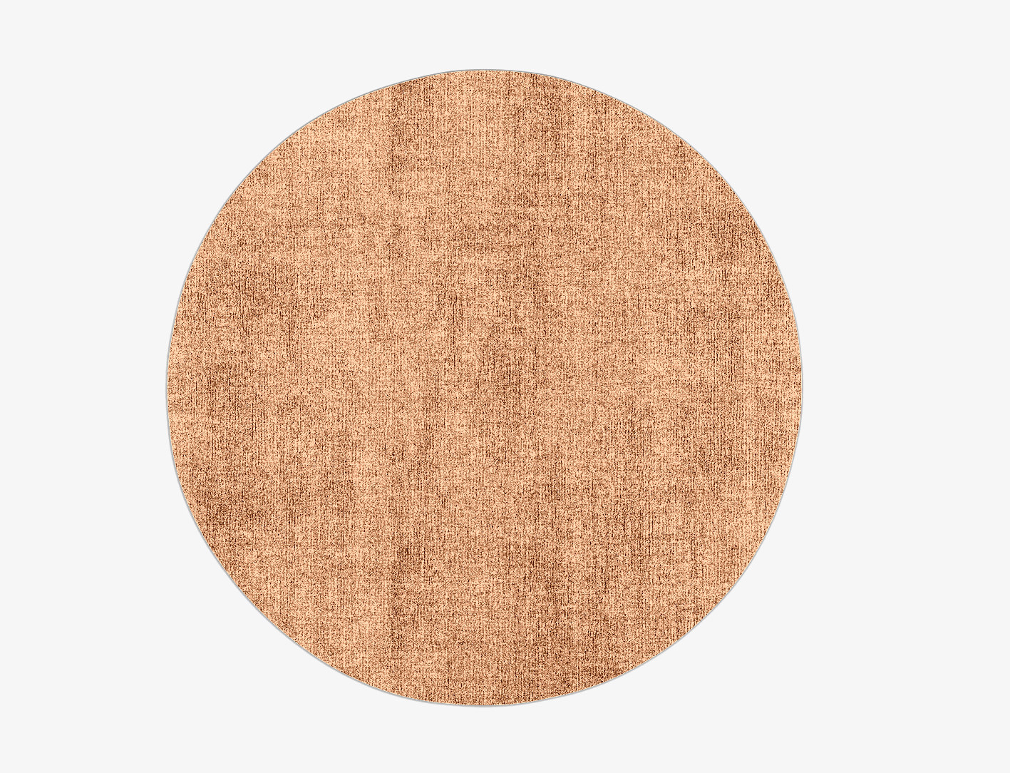 RA-DK09 Solid Colors Round Flatweave Bamboo Silk Custom Rug by Rug Artisan