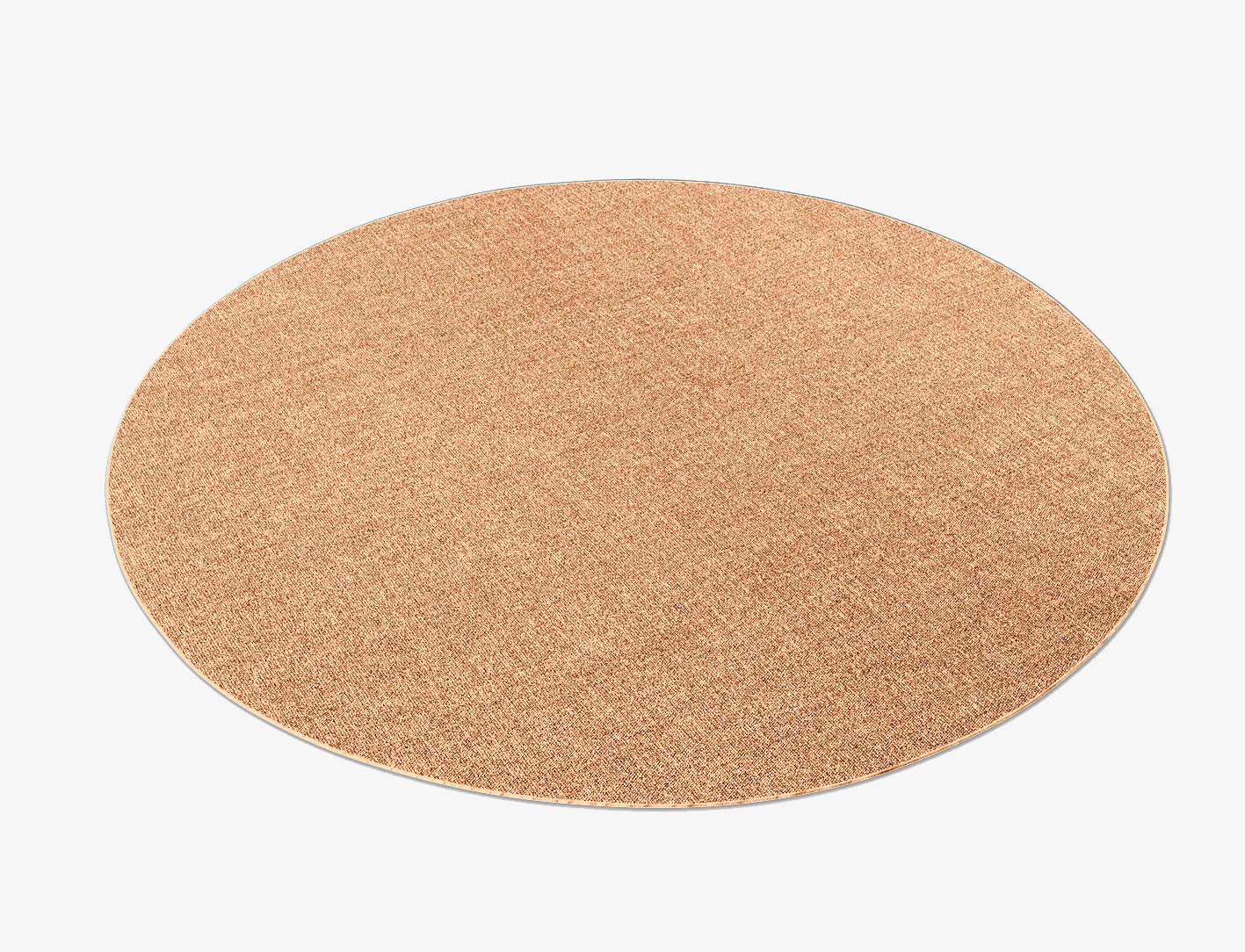 RA-DK09 Solid Colors Round Flatweave New Zealand Wool Custom Rug by Rug Artisan