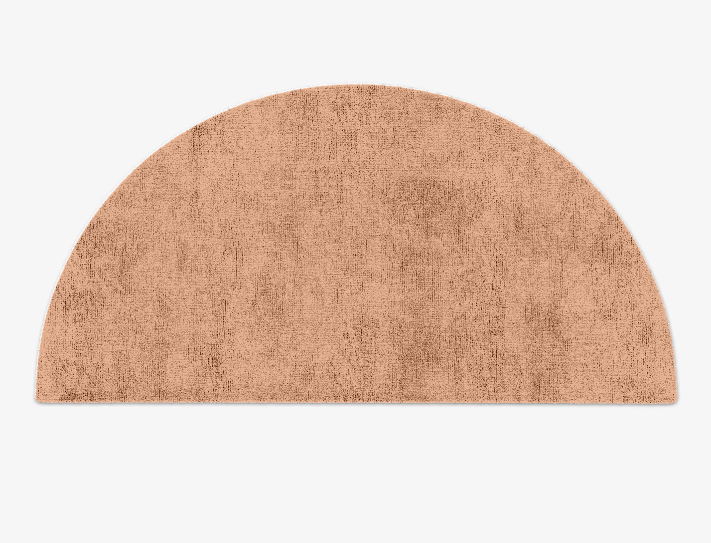 RA-DK09 Solid Colors Halfmoon Hand Knotted Bamboo Silk Custom Rug by Rug Artisan