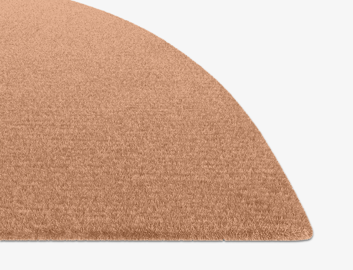 RA-DK09 Solid Colors Halfmoon Hand Knotted Tibetan Wool Custom Rug by Rug Artisan