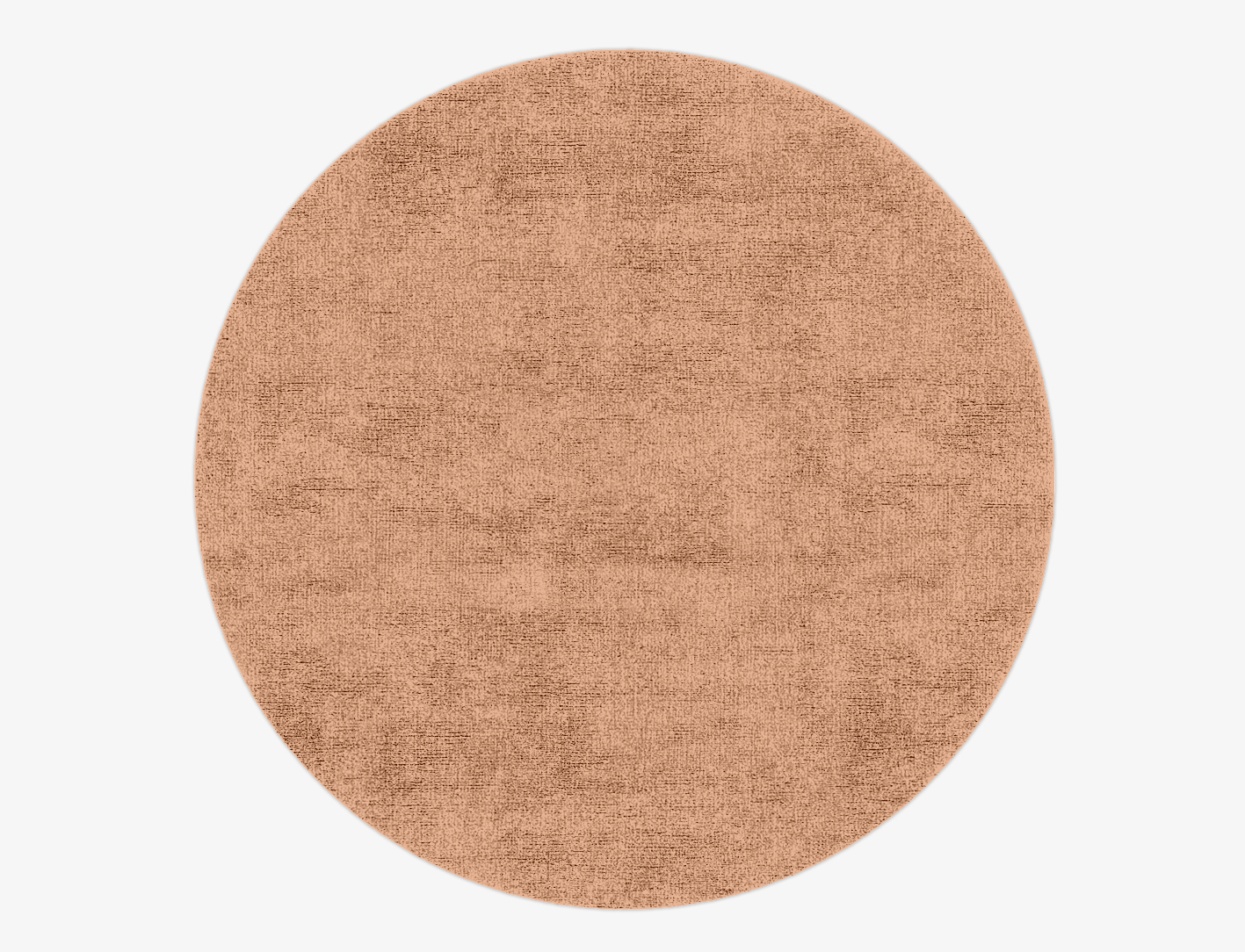RA-DK09 Solid Colors Round Hand Knotted Bamboo Silk Custom Rug by Rug Artisan