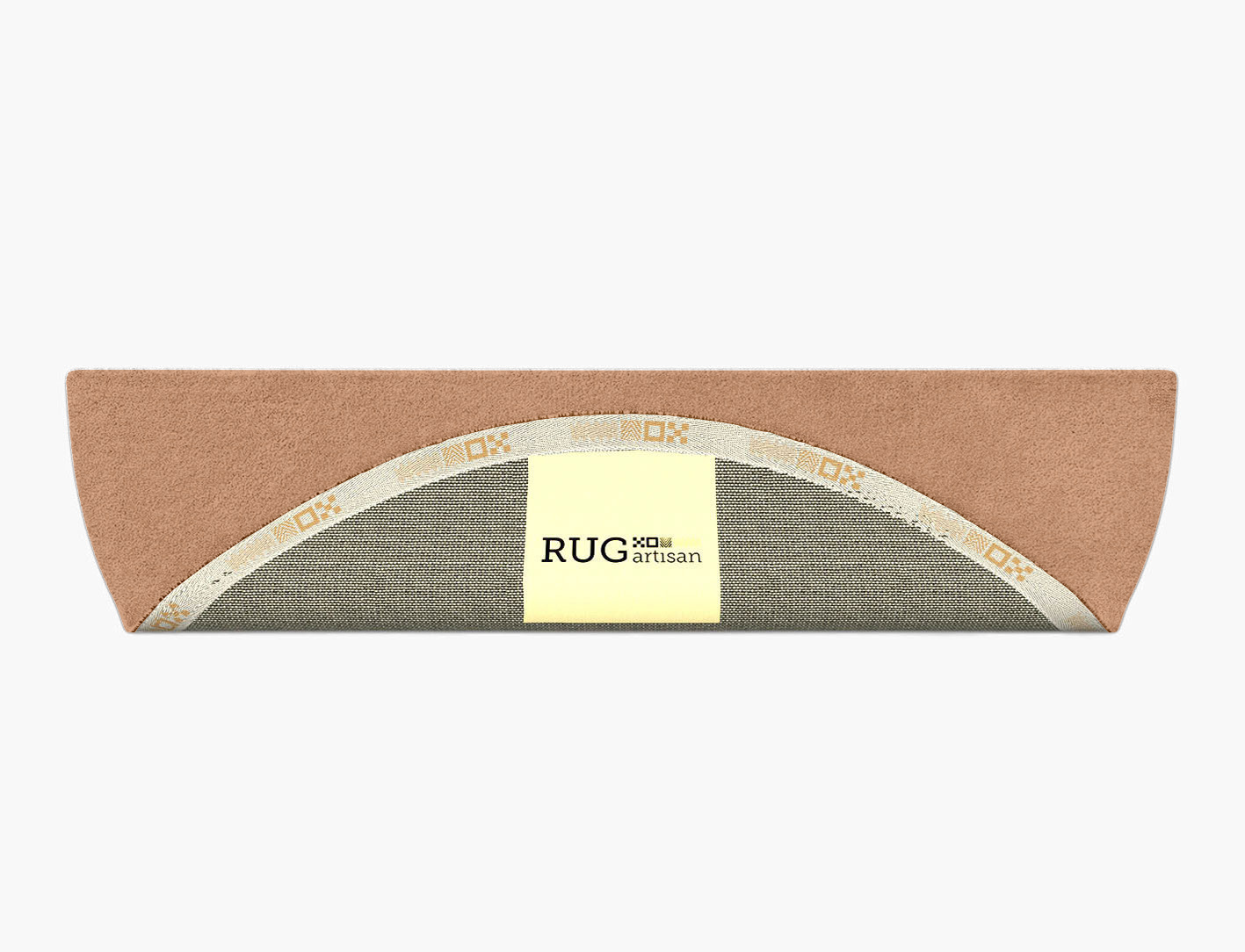 RA-DK09 Solid Colours Halfmoon Hand Tufted Pure Wool Custom Rug by Rug Artisan