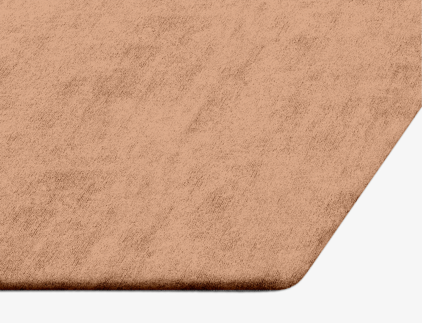 RA-DK09 Solid Colors Hexagon Hand Tufted Bamboo Silk Custom Rug by Rug Artisan