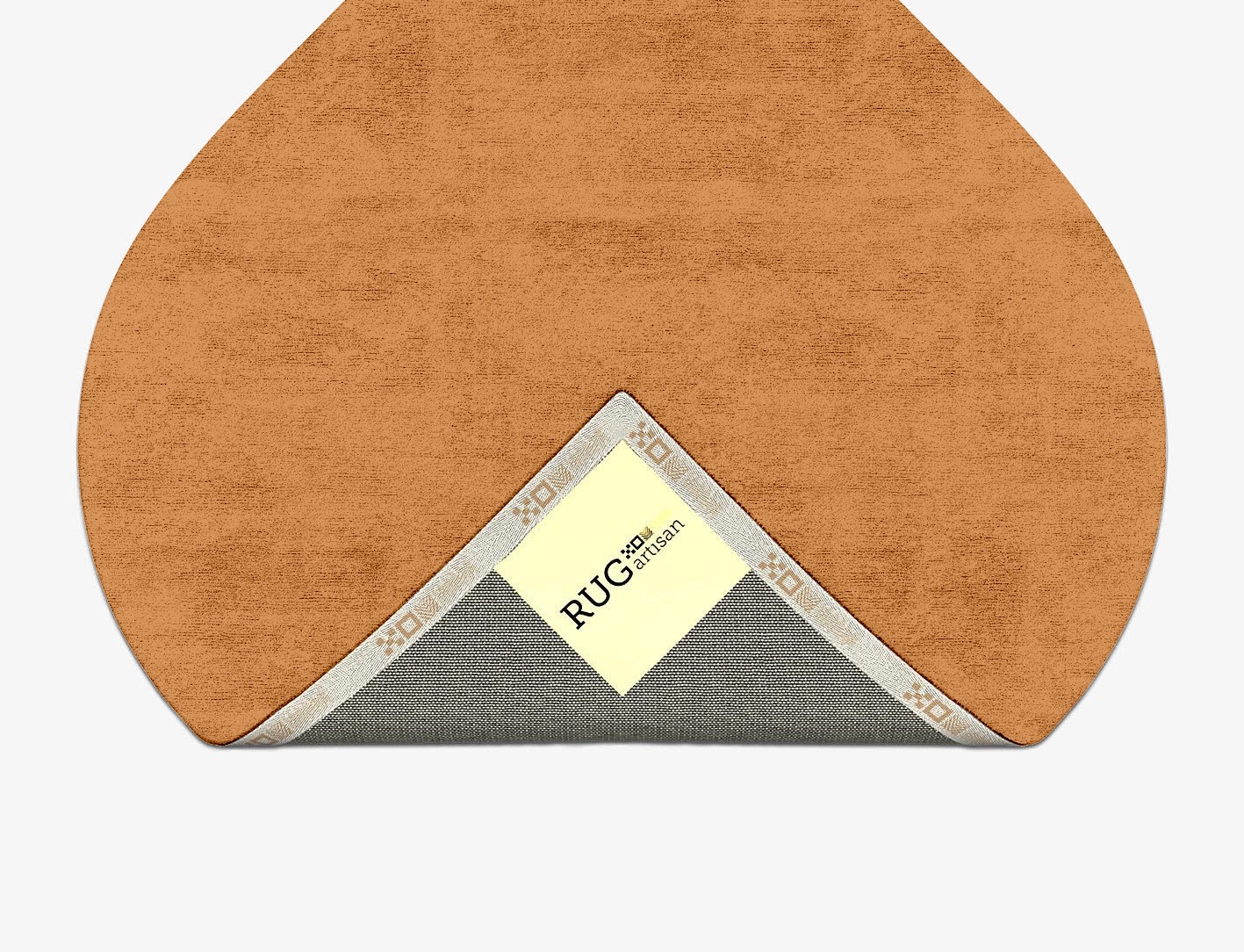 RA-DL07 Solid Colors Ogee Hand Tufted Bamboo Silk Custom Rug by Rug Artisan