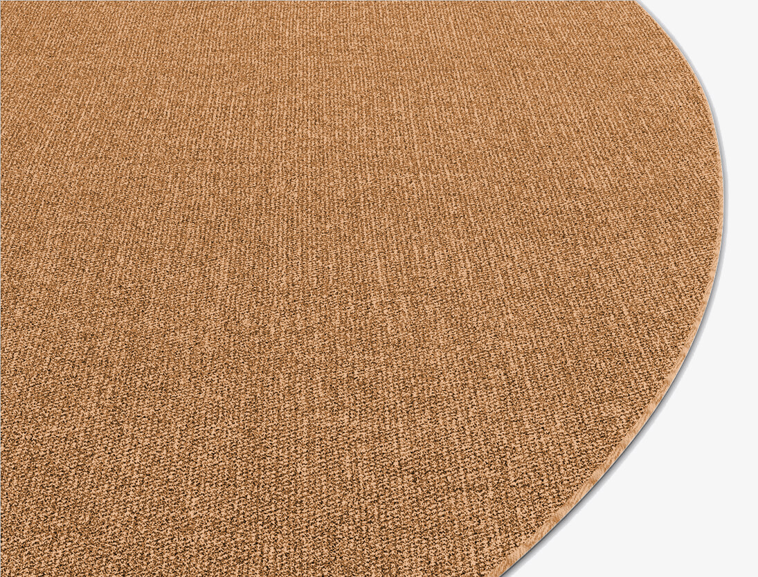 RA-DL07 Solid Colours Oval Outdoor Recycled Yarn Custom Rug by Rug Artisan