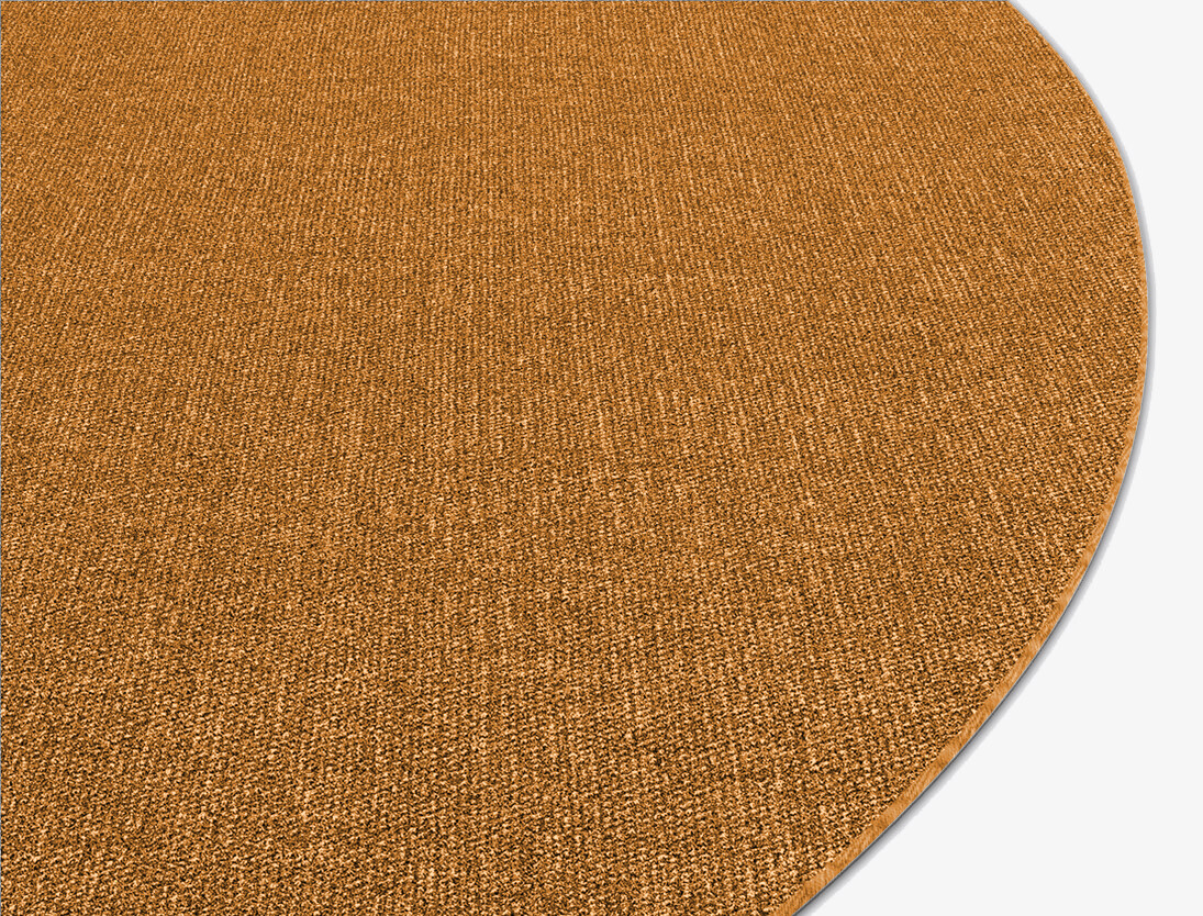 RA-DM06 Solid Colours Round Outdoor Recycled Yarn Custom Rug by Rug Artisan