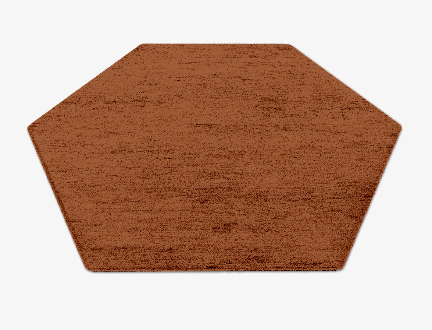 RA-DO04 Solid Colors Hexagon Hand Knotted Bamboo Silk Custom Rug by Rug Artisan