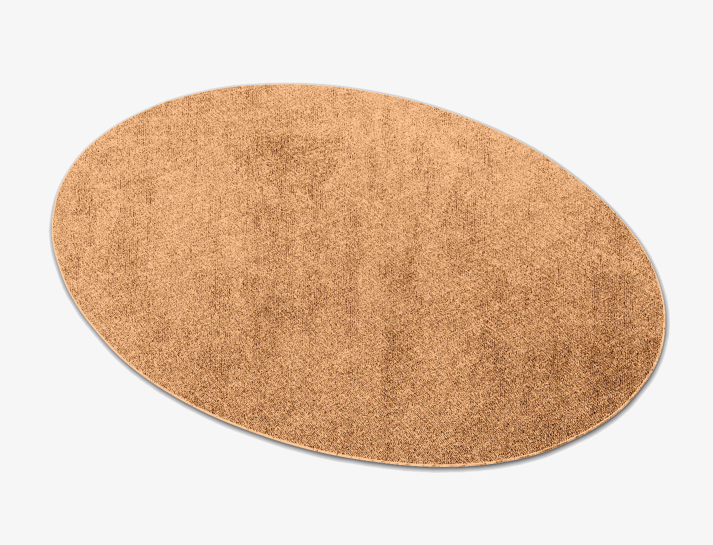 RA-DO09 Solid Colors Oval Flatweave Bamboo Silk Custom Rug by Rug Artisan