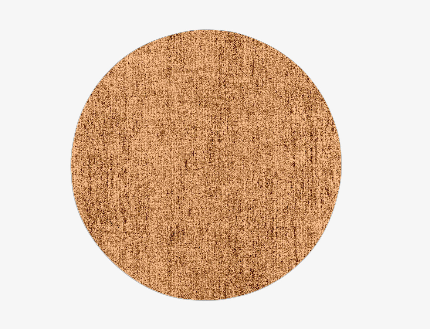 RA-DO09 Solid Colors Round Flatweave Bamboo Silk Custom Rug by Rug Artisan