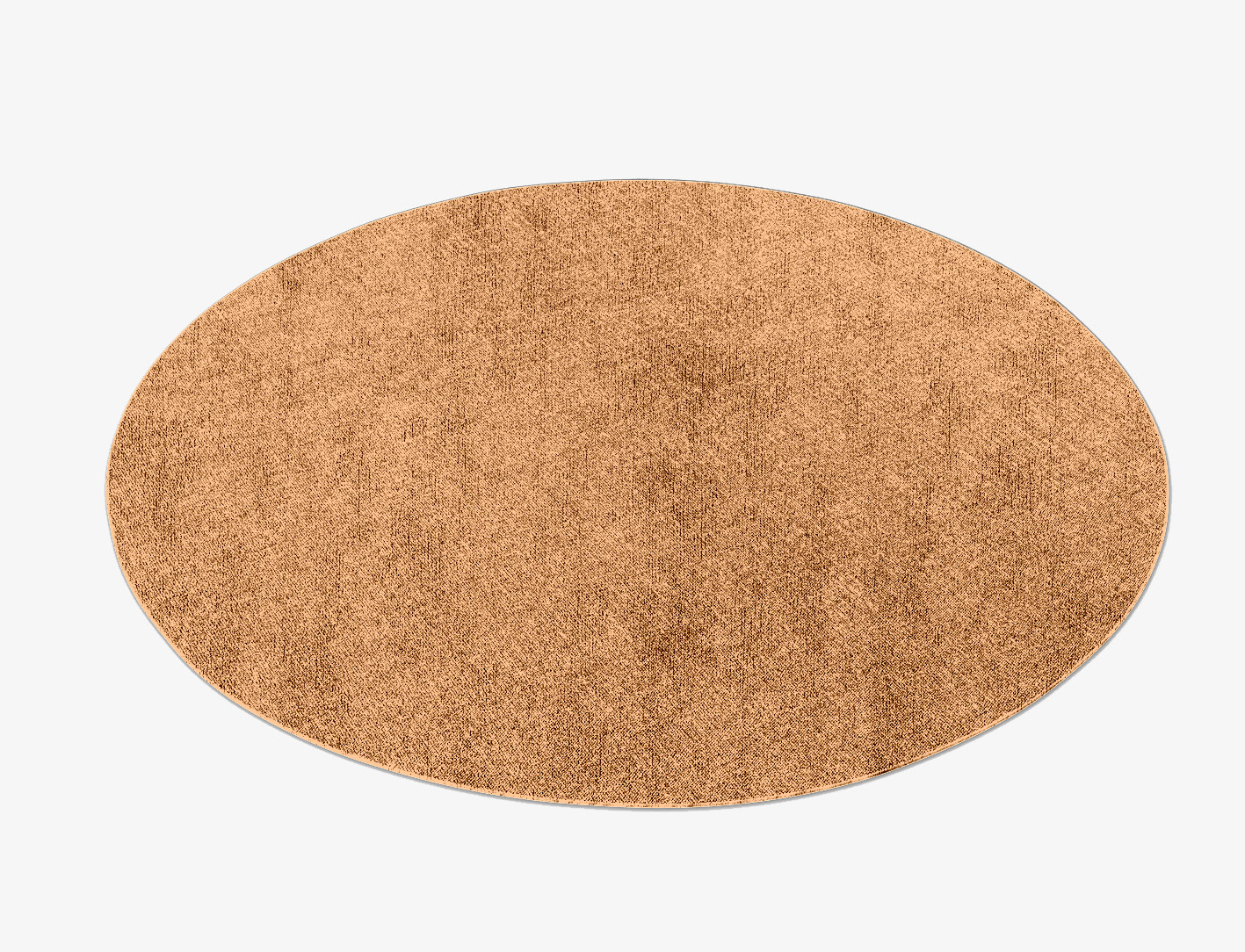 RA-DO09 Solid Colors Round Flatweave Bamboo Silk Custom Rug by Rug Artisan