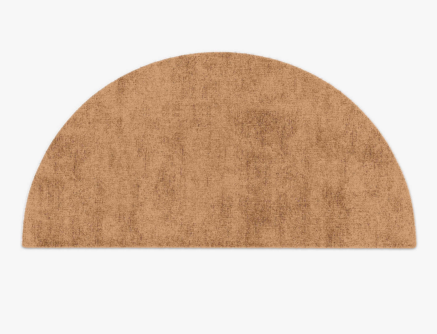 RA-DO09 Solid Colors Halfmoon Hand Knotted Bamboo Silk Custom Rug by Rug Artisan