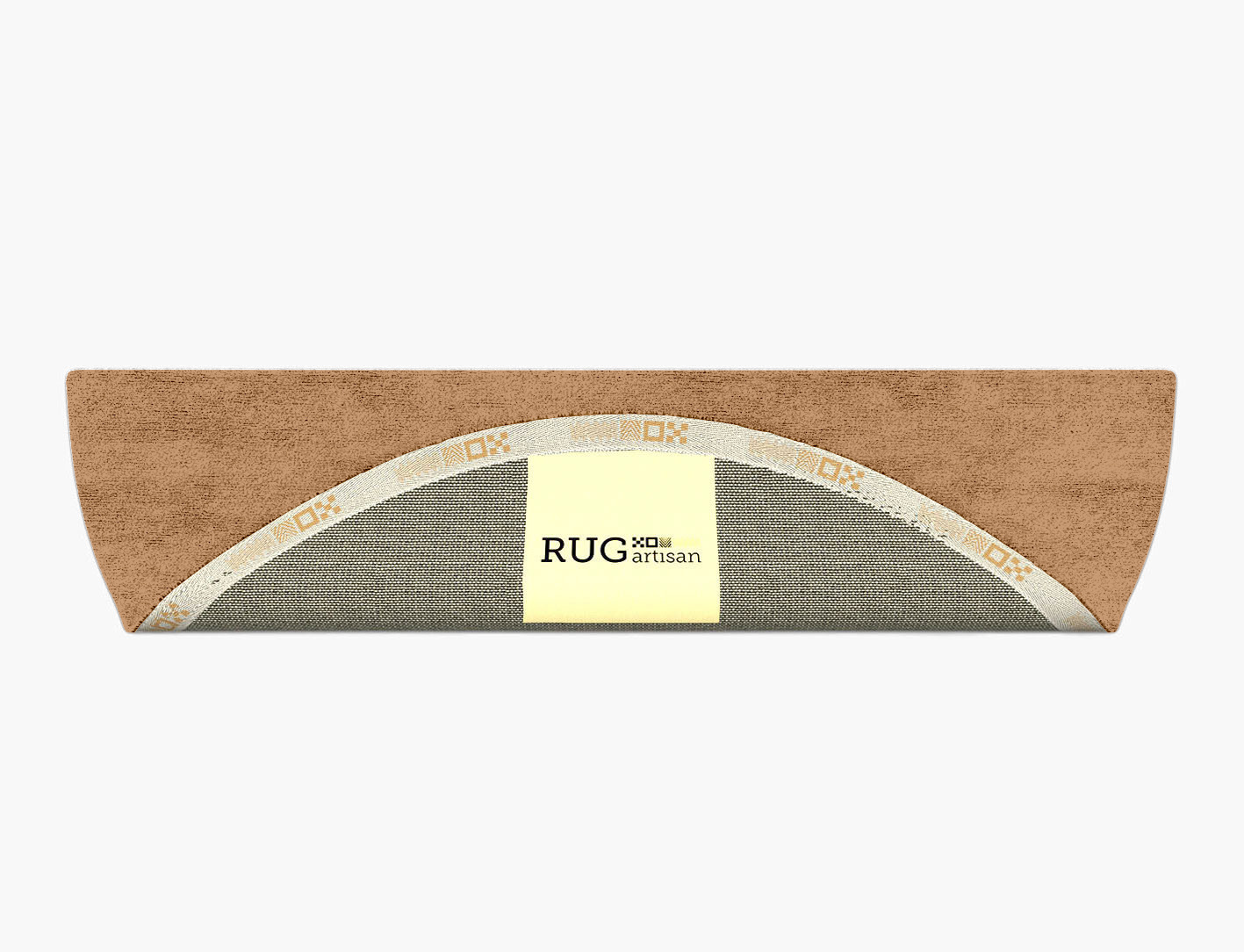 RA-DO09 Solid Colors Halfmoon Hand Tufted Bamboo Silk Custom Rug by Rug Artisan