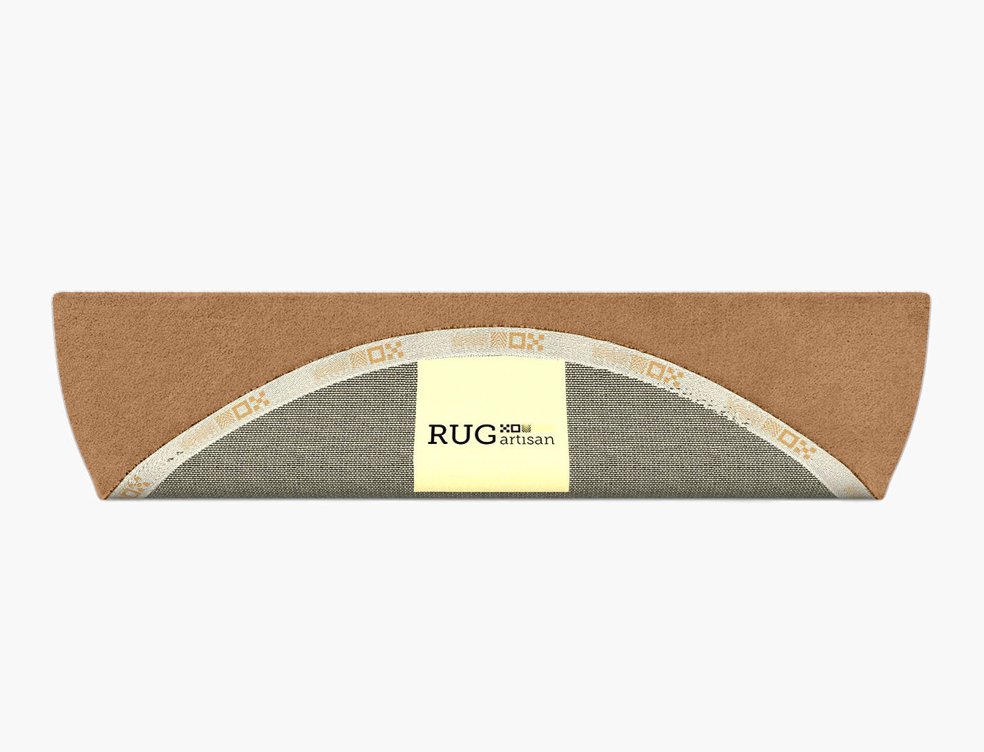RA-DO09 Solid Colours Halfmoon Hand Tufted Pure Wool Custom Rug by Rug Artisan