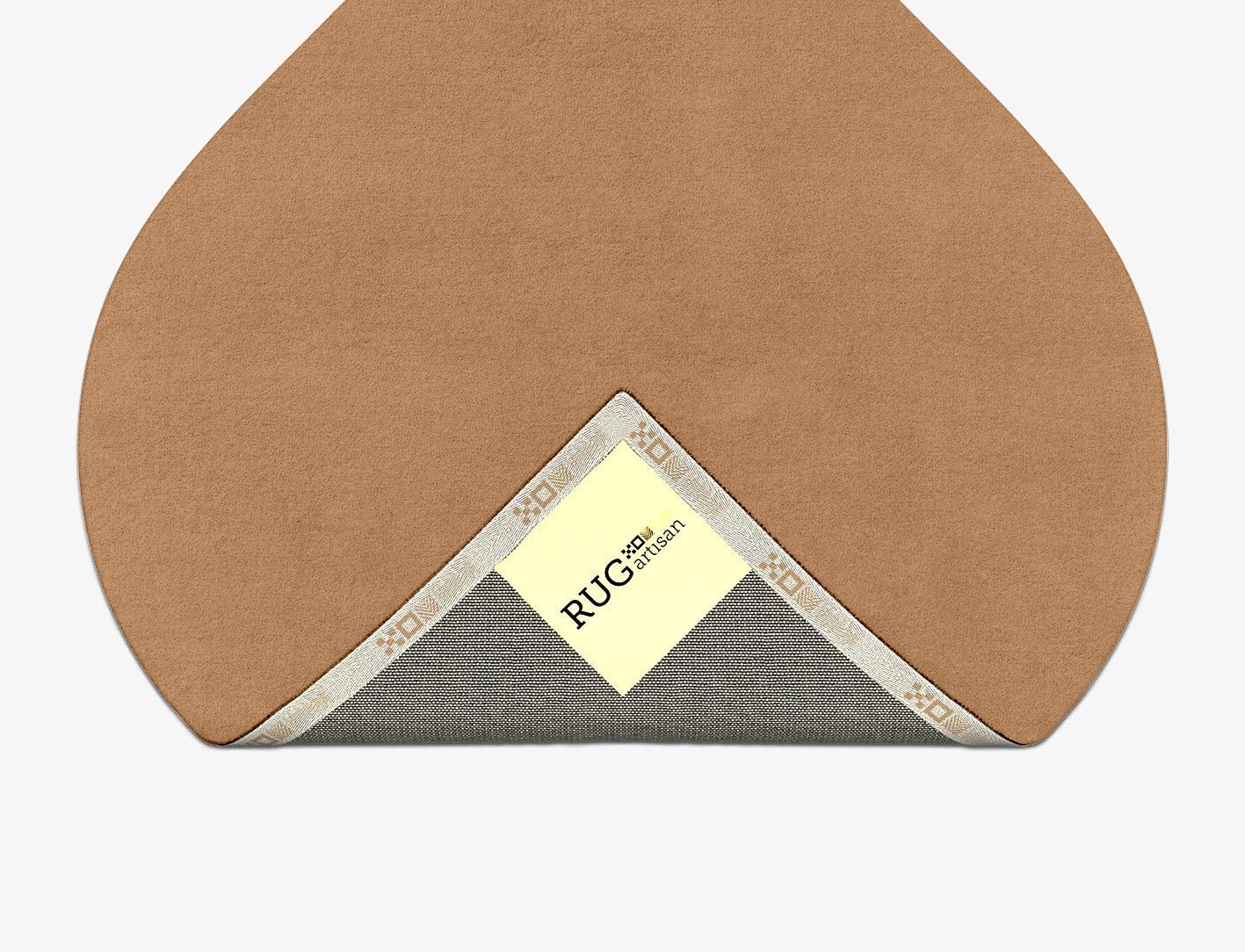 RA-DO09 Solid Colors Ogee Hand Tufted Pure Wool Custom Rug by Rug Artisan