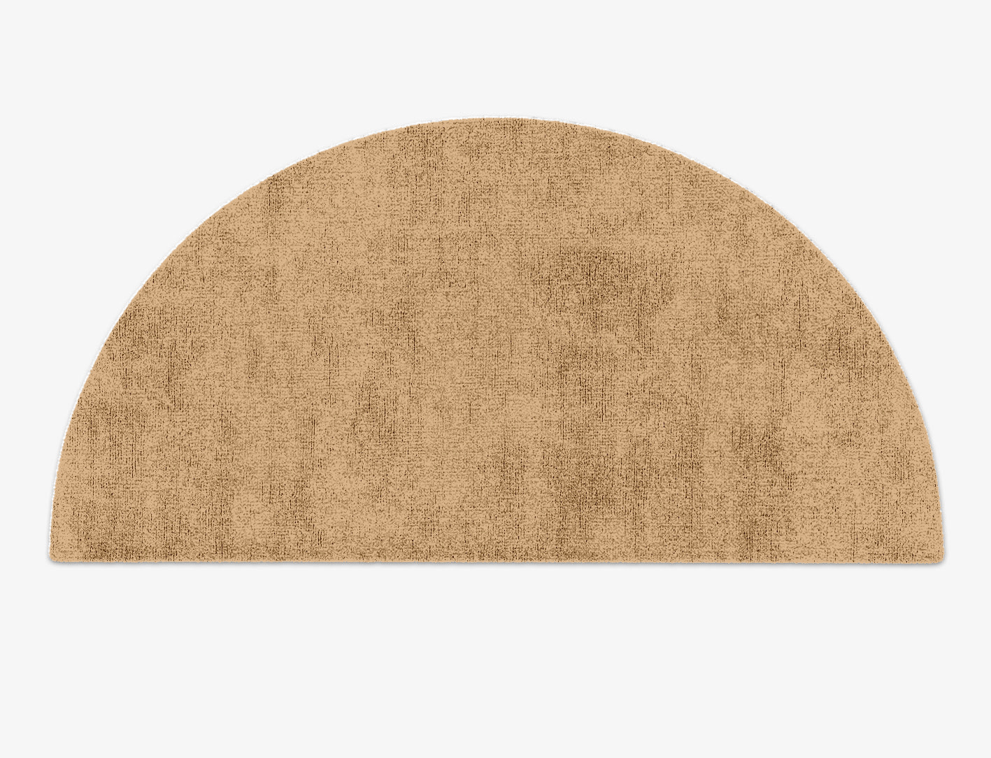 RA-DO11 Solid Colors Halfmoon Hand Knotted Bamboo Silk Custom Rug by Rug Artisan