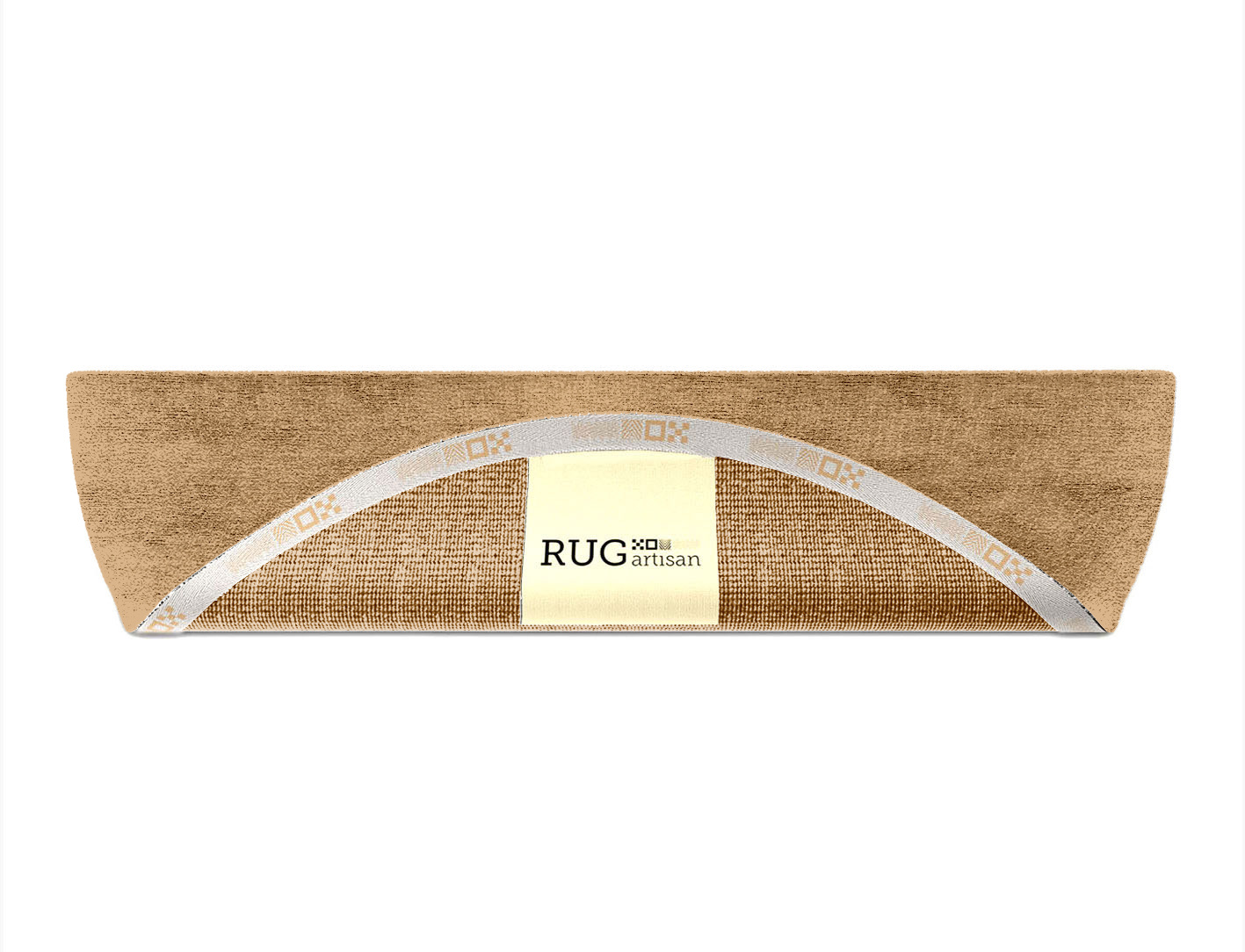RA-DO11 Solid Colors Halfmoon Hand Knotted Bamboo Silk Custom Rug by Rug Artisan