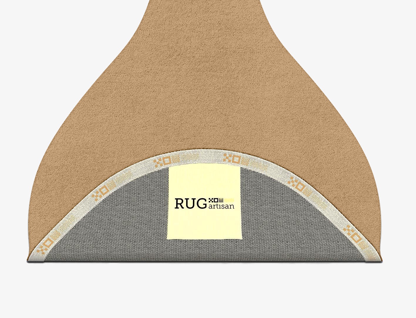 RA-DO11 Solid Colors Drop Hand Tufted Pure Wool Custom Rug by Rug Artisan