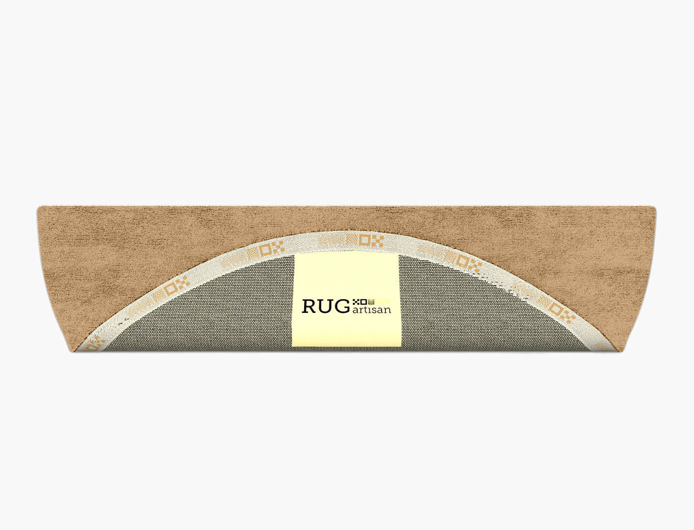 RA-DO11 Solid Colors Halfmoon Hand Tufted Bamboo Silk Custom Rug by Rug Artisan