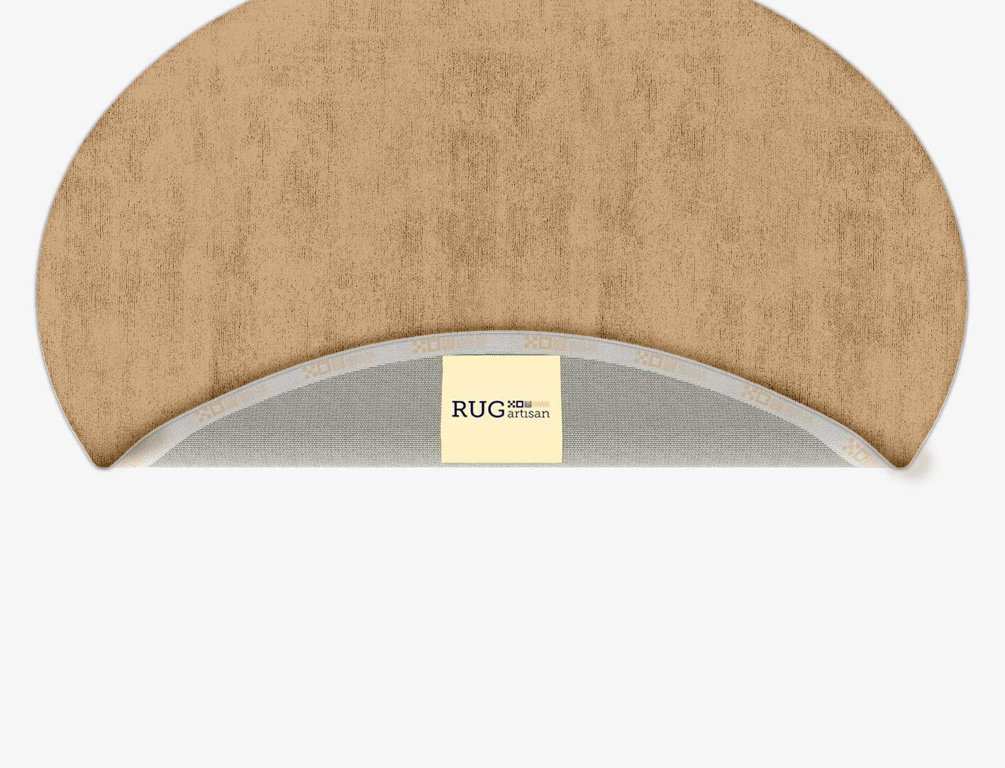 RA-DO11 Solid Colors Oval Hand Tufted Bamboo Silk Custom Rug by Rug Artisan